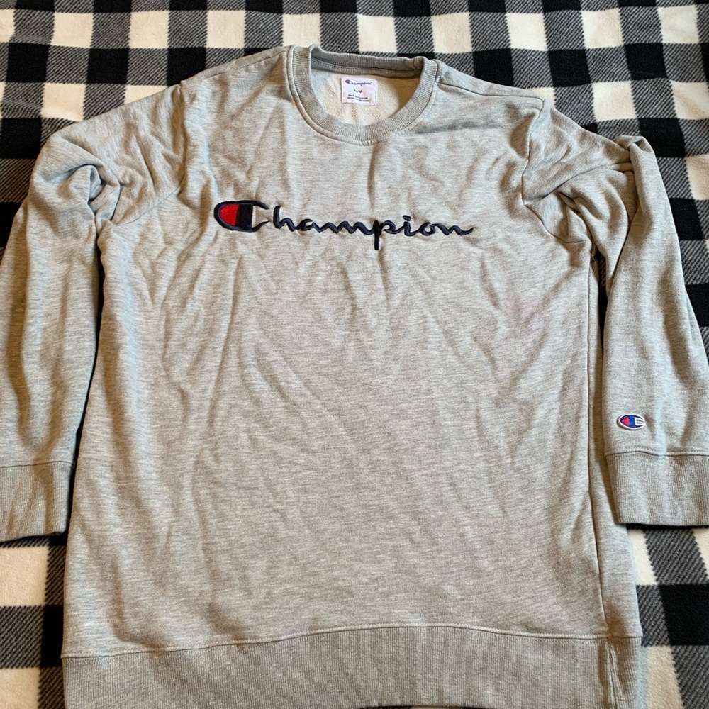 Gray Champion Fleece Sweatshirt